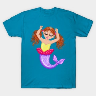 Little Ballerina Mermaid T-Shirt